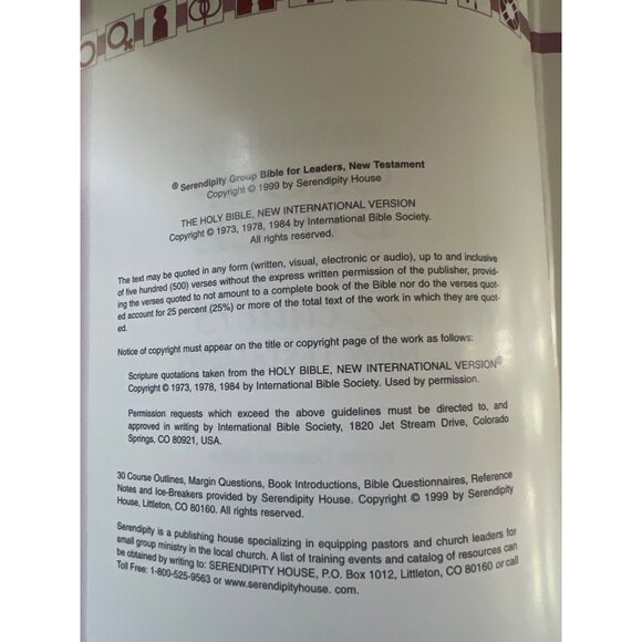 Serendipity Group Bible For Leaders & NIV Holy Bible Set - Picture 3 of 6